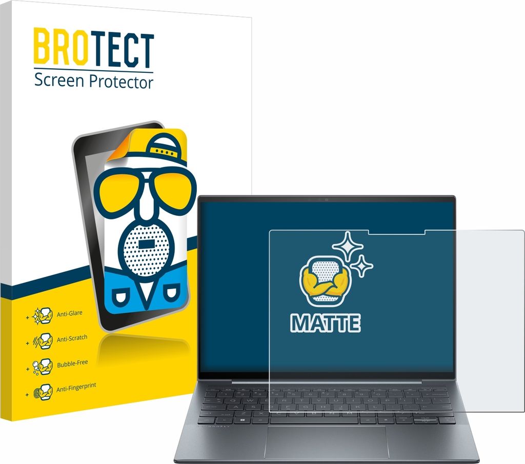 BROTECT Schutzfolie für HP Dragonfly 13.5" G4 Touch Displayschutz Displayschutzfolie Folie Matt Entspiegelungsfolie