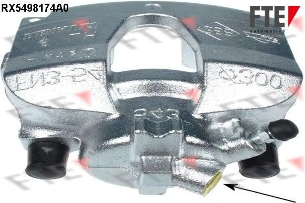 FTE RX5498174A0 Étrier de frein 410013170R pour Scenic en fonte robuste