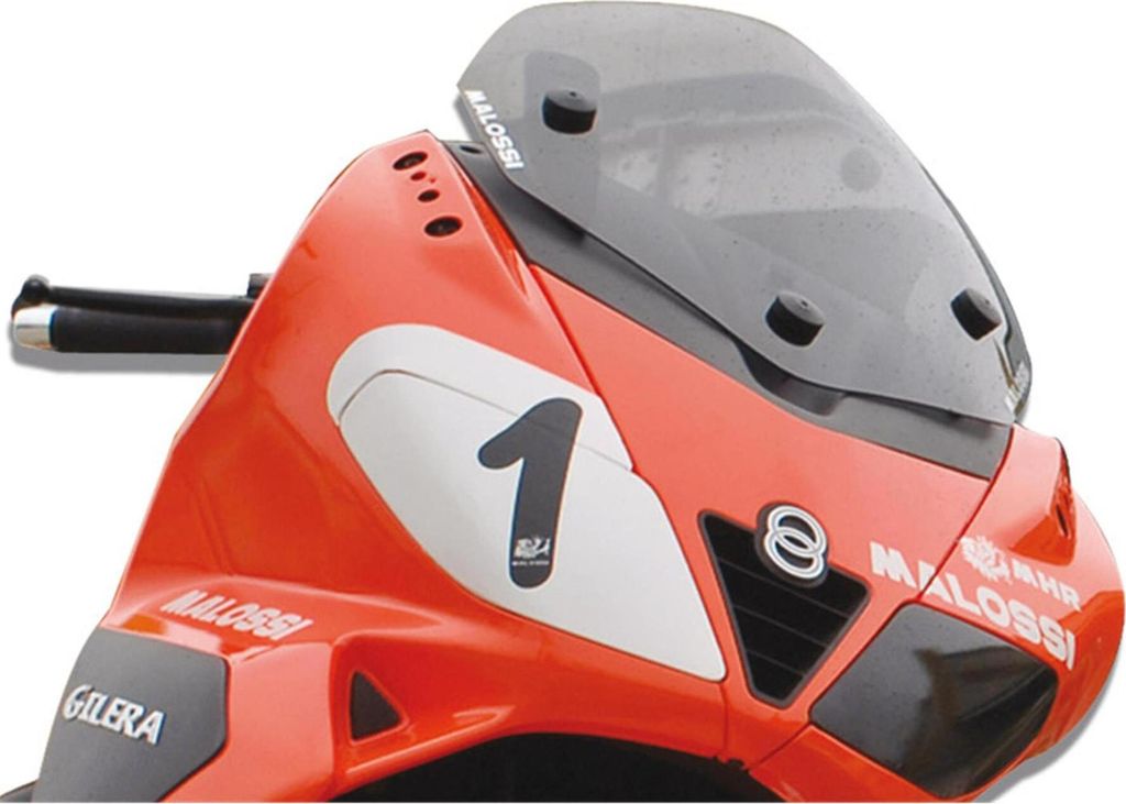 Windschild Malossi Sport Screen, rauchgrau dunkel, 425x450x3mm für Nexus Bj. 2006- / SR Max 250-500