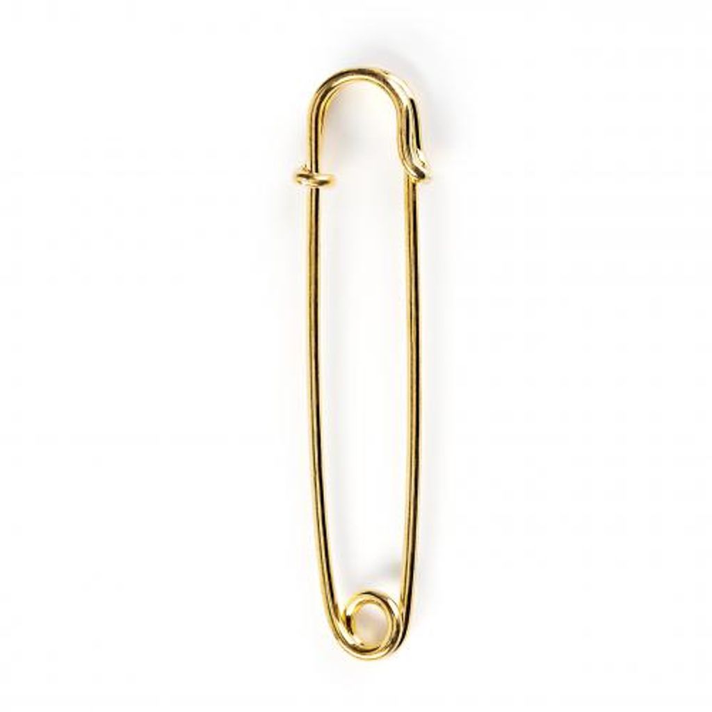 PRYM Kiltnadel MS 76 mm goldfarbig Produktbild 