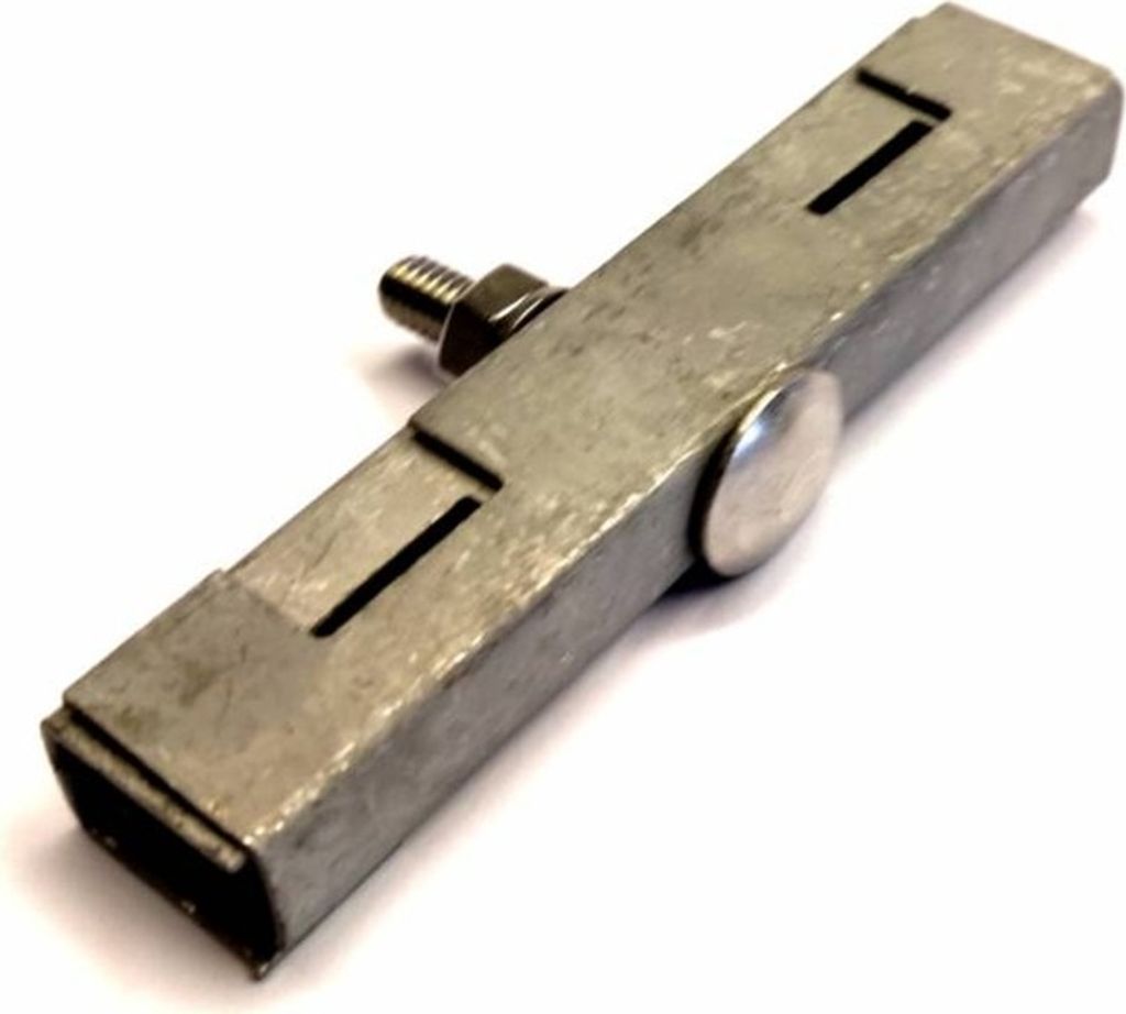 10x Endlosverbinder Klemme Zaun Verbinder Halter für Gittermatte Doppelstab Verzinkt
