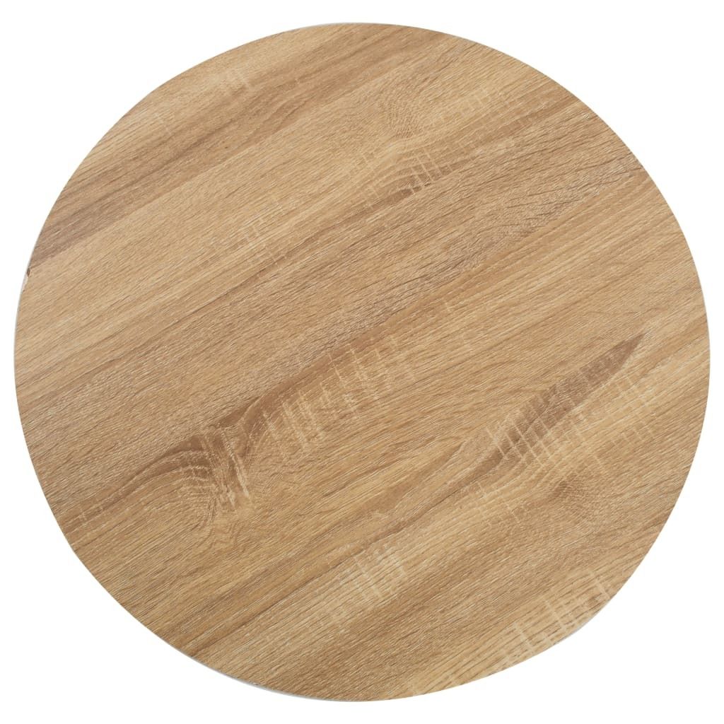 vidaXL Table de bistrot marron clair 60 cm MDF Image du produit 