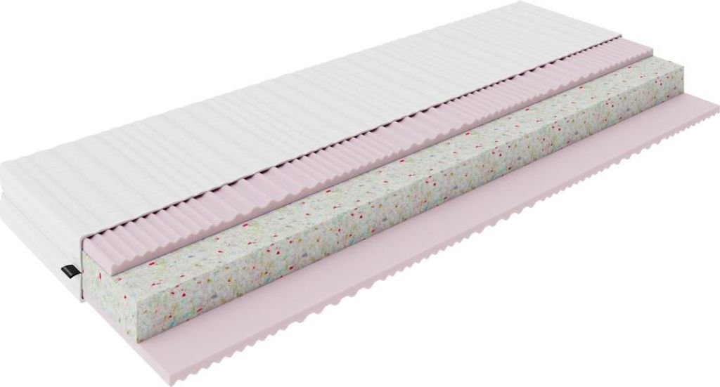 Kondela Schaummatratze Magdo 120x200 cm - Weiß