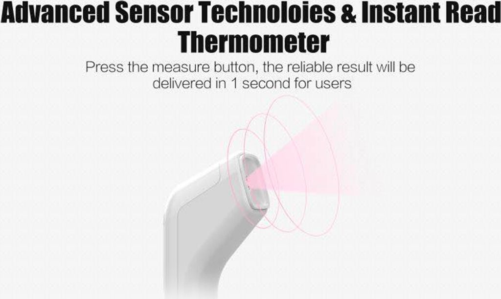YS-ET03 Infrarot-Stirn-Thermometer frei Hand Advance Sensor Technologie Instant Read Thermometer