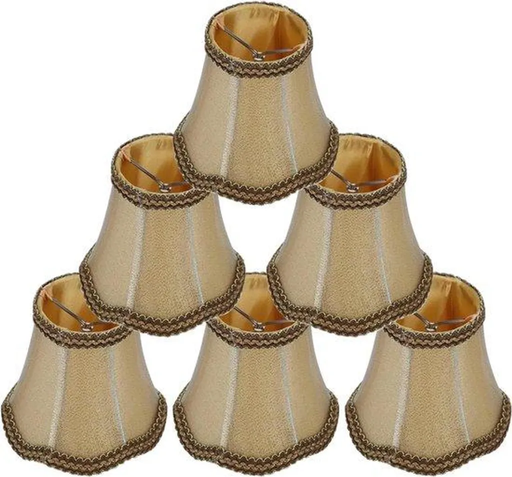 Abat-jour à clipser pour lustre de salon, lot de 6 petits modèles