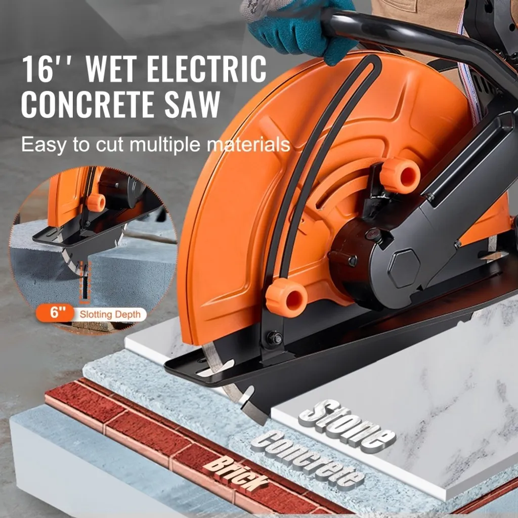 Tronçonneuse à béton électrique 2800W pro pour découpe de pavés - 2