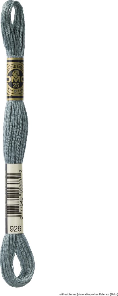 DMC Stickgarn Mouline Special 117MC -926, 6-fädig, 8m