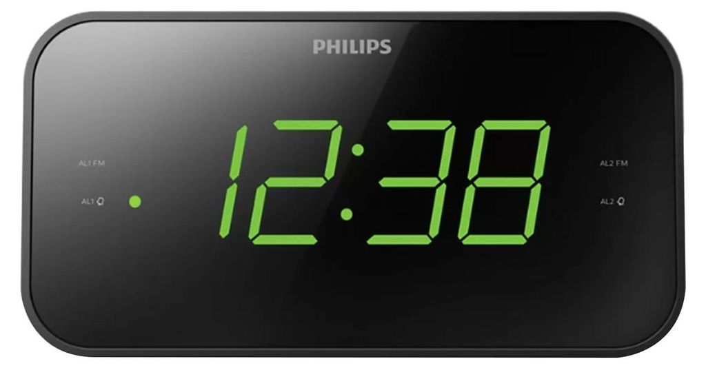 La radiosveglia nera da 40 w Philips TAR3306/12 Immagine del prodotto 