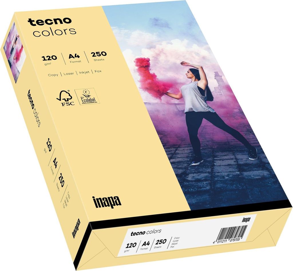 inapa 2100011340 Papier multifonctionnel tecno® colors - Image du produit 