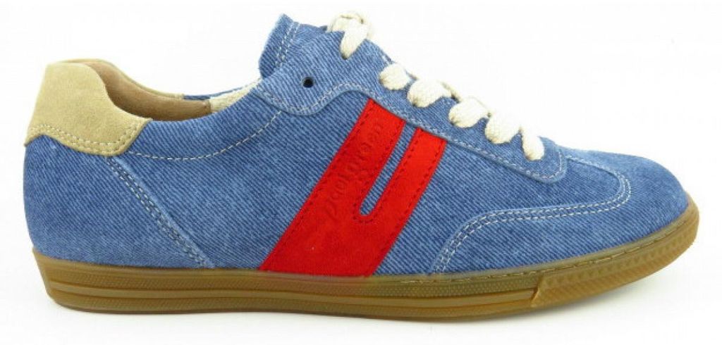 Paul Green jeans salsa sportlicher Schnürer Blau in Gr. 38