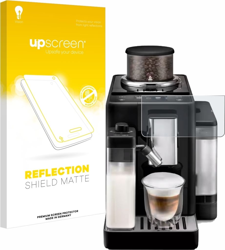 upscreen Schutzfolie für DeLonghi Rivelia Displayschutz Displayschutzfolie Folie Matt Entspiegelungsfolie