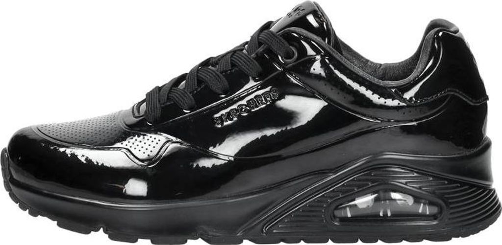 Skechers Uno -Shiny One  Sneakers Laag - Zwart lak - Maat Image du produit 
