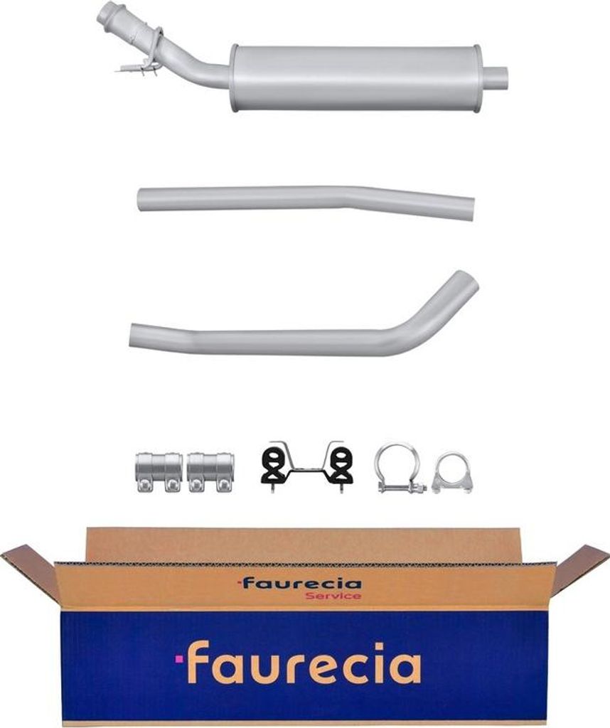Vorschalldämpfer FAURECIA Aftermarket-Expertise für u.a. CITROËN C4
