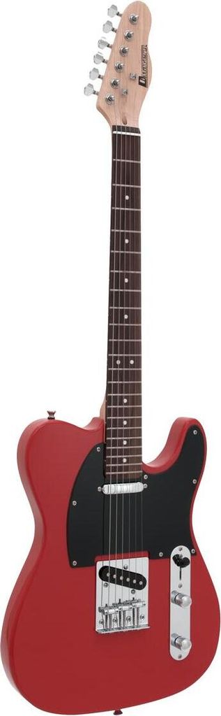 DIMAVERY TL-401 E-Gitarre, rot