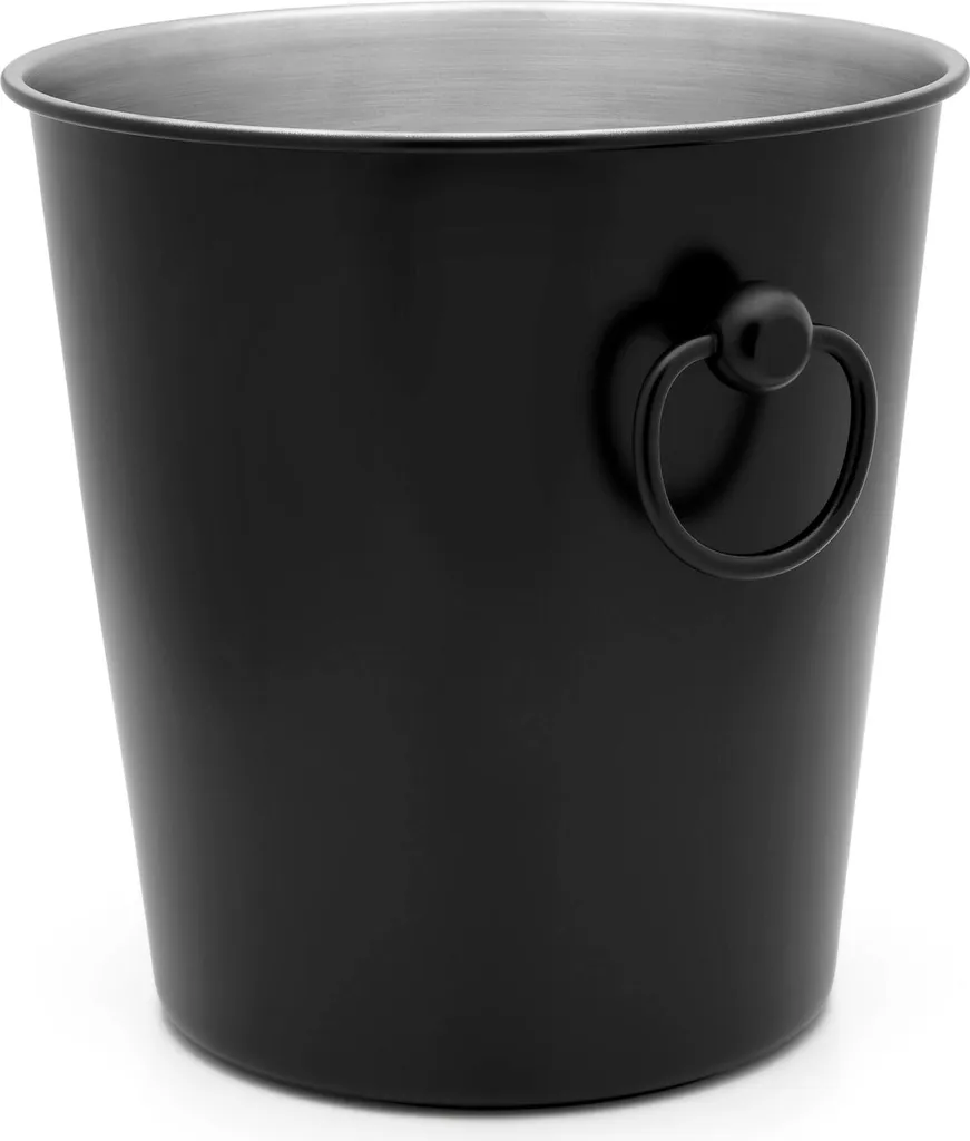 Leopold Vienna Raffredda bottiglie a parete singola nero LV213008