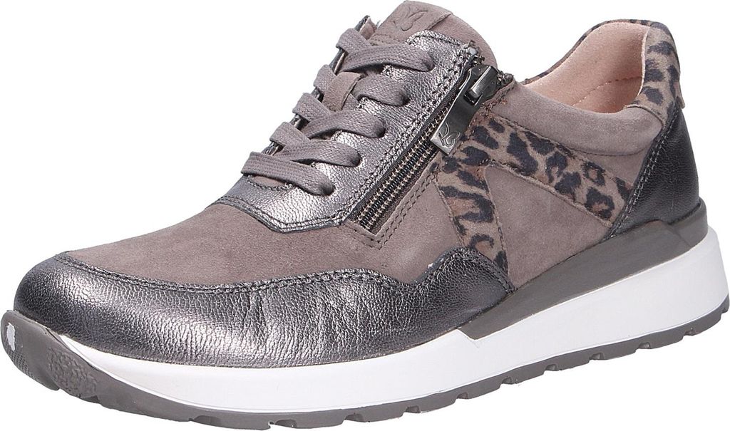 Caprice bequeme Schnürer beige in Gr. 42