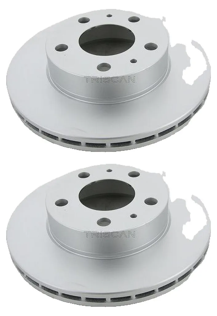 2 disques de frein ventilés TRISCAN de 300 mm pour FIAT DUCATO