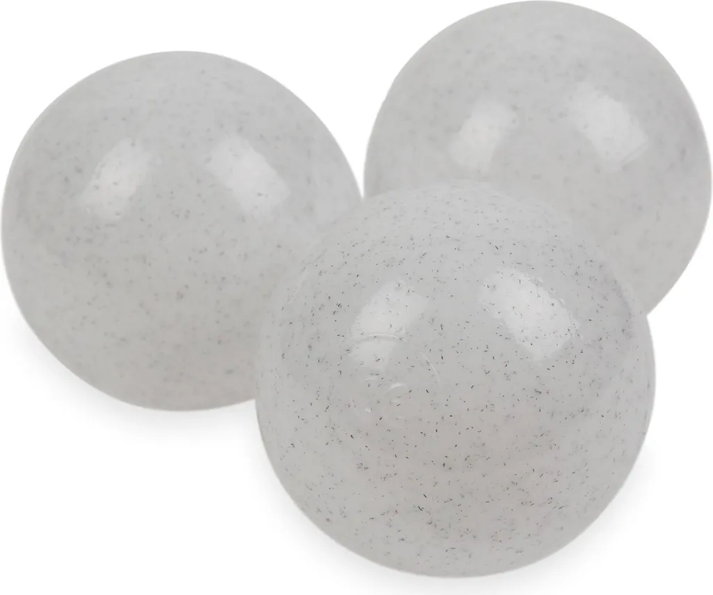 Lot de 100 Balles de Jeu ø7cm blanches pour Piscine à Boules Enfant - 4