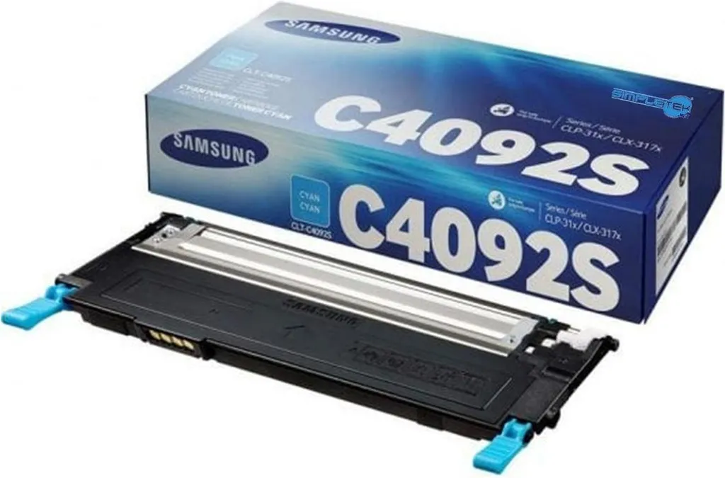 Toner laser Samsung CLP-310 cyan pour documents pros nets - 8