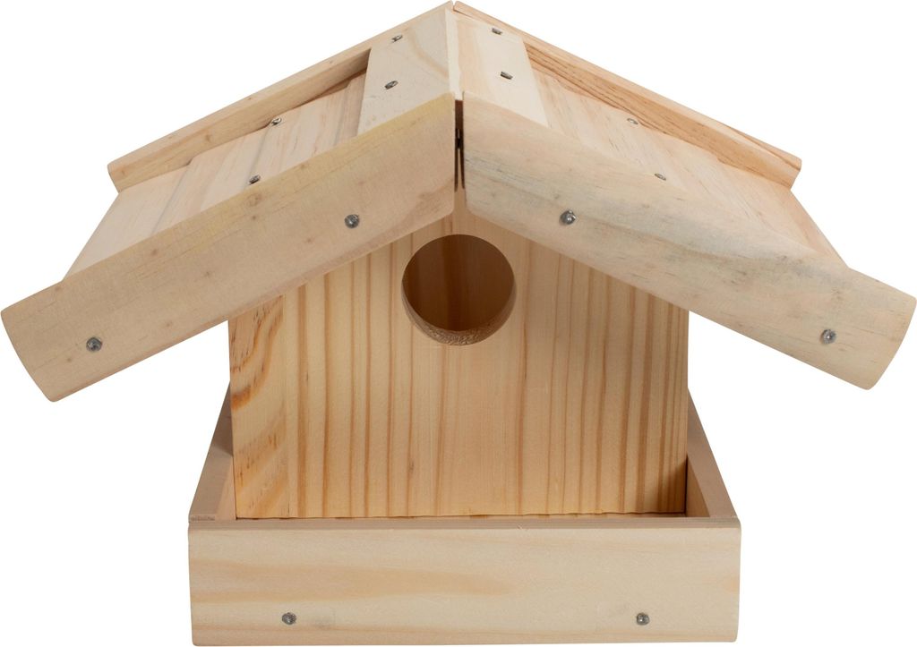 Betzold Vogelhaus Bausatz Fichtenholz vorgefräst vorgebohrt Produktbild 