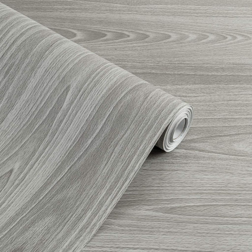 Graue PVC-Folie - selbstklebend - 1 Stück - 40 cm x 500 cm