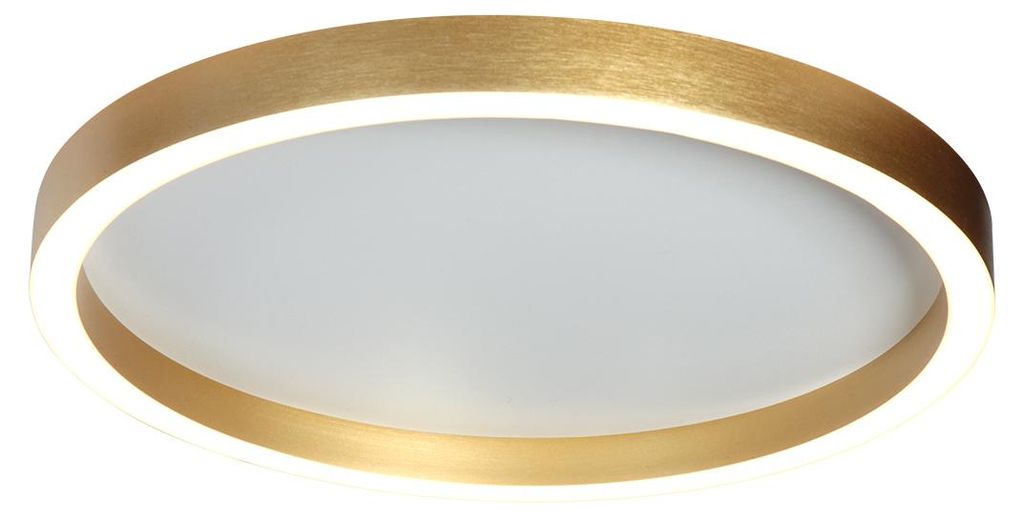 Plafonnier - or - Ringlux -  plastique métal - Ø 40cm - LED Image du produit 