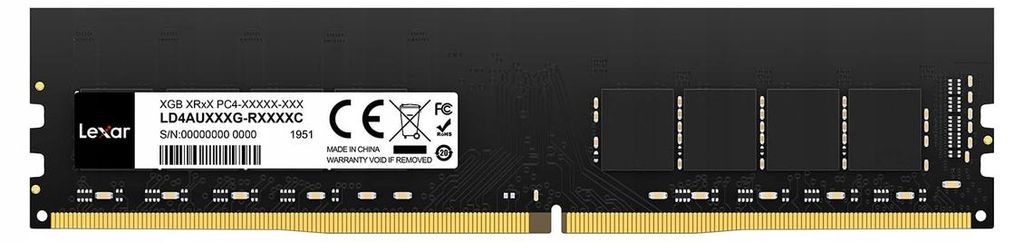 LEXAR DDR4 16GB RAM-geheugen, 3200MHz, CL22 Productafbeelding 