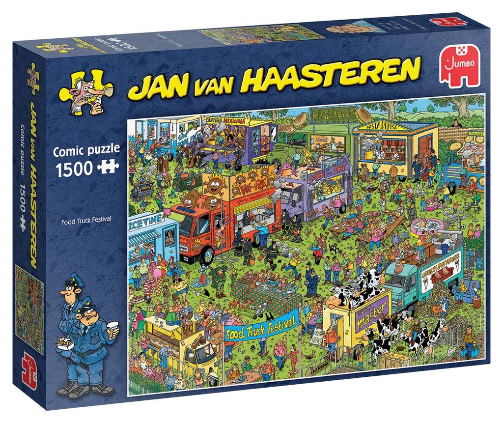 Jumbo Spiele Jumbo Jan van Haasteren Food Truck Festival Produktbild 
