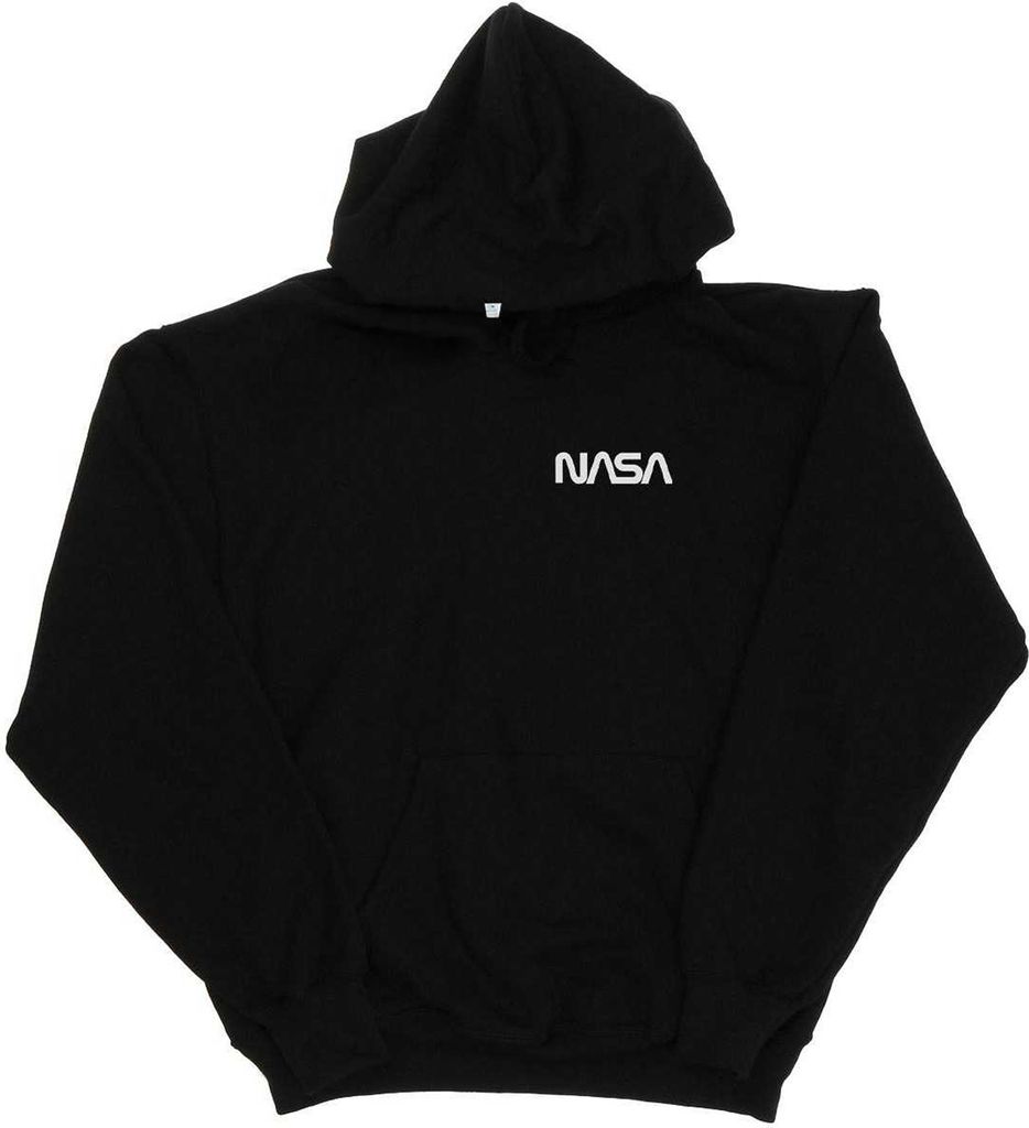 NASA - Kapuzenpullover für Herren BI19984 (XL) (Schwarz)