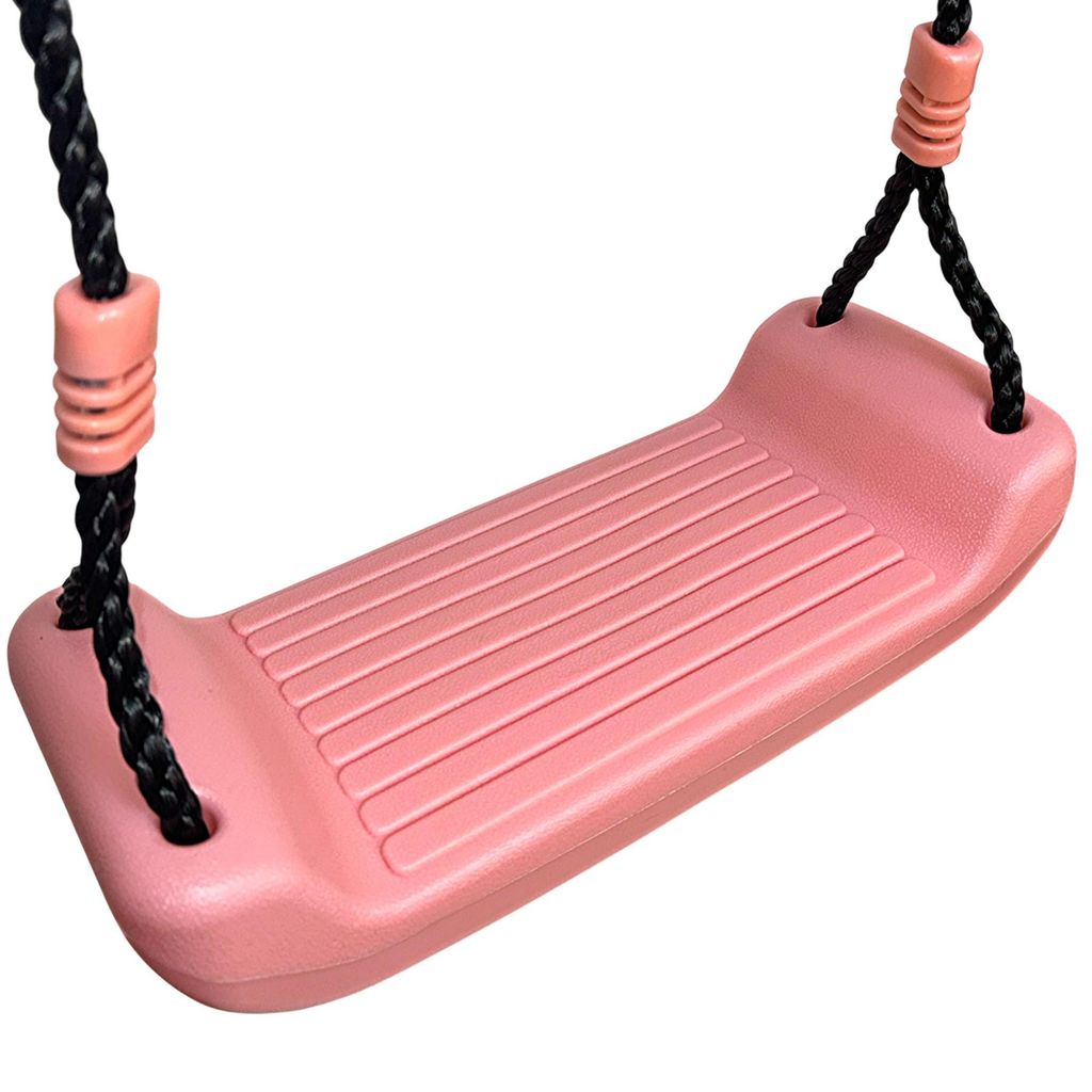 Schaukelsitz Kinder Pastell Rosa aus Kunststoff, Produktbild 