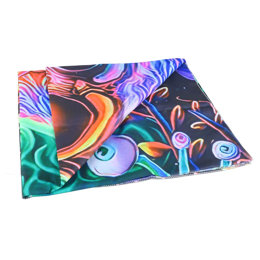 Arazzo da Parete Teschio UV Reactive - Blacklight Skeleton Decor 150x200