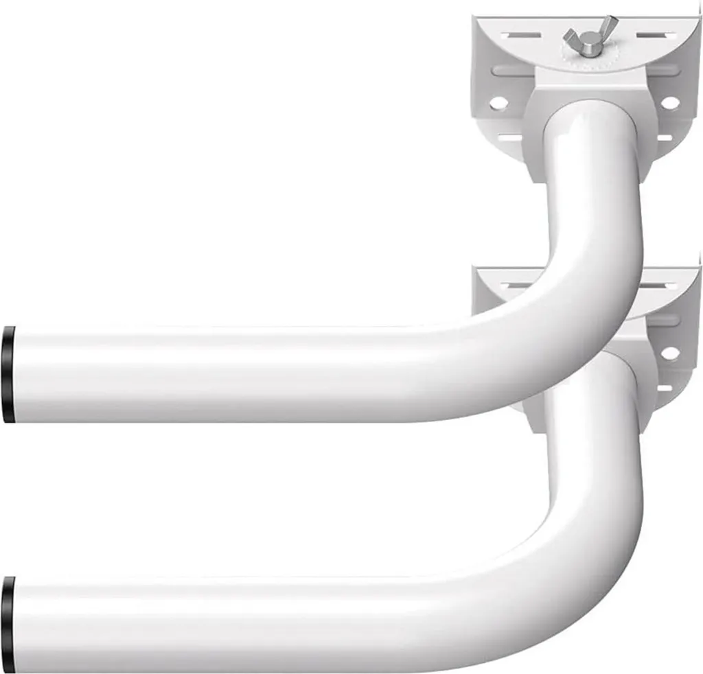 Support de pont sans fil pour fixation murale antenne météo 2 Pcs
