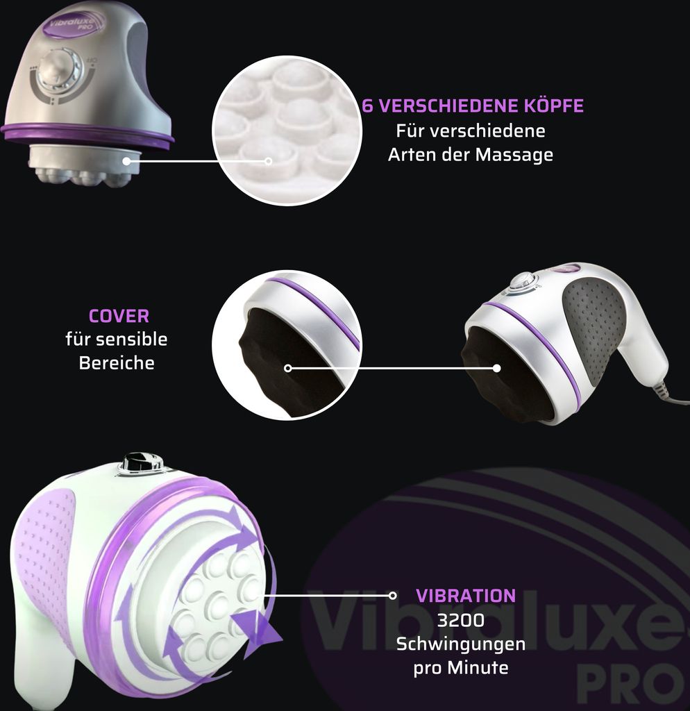 Vibraluxe Pro® - Massagegerät für Damen, Straffung, Produktbild 4