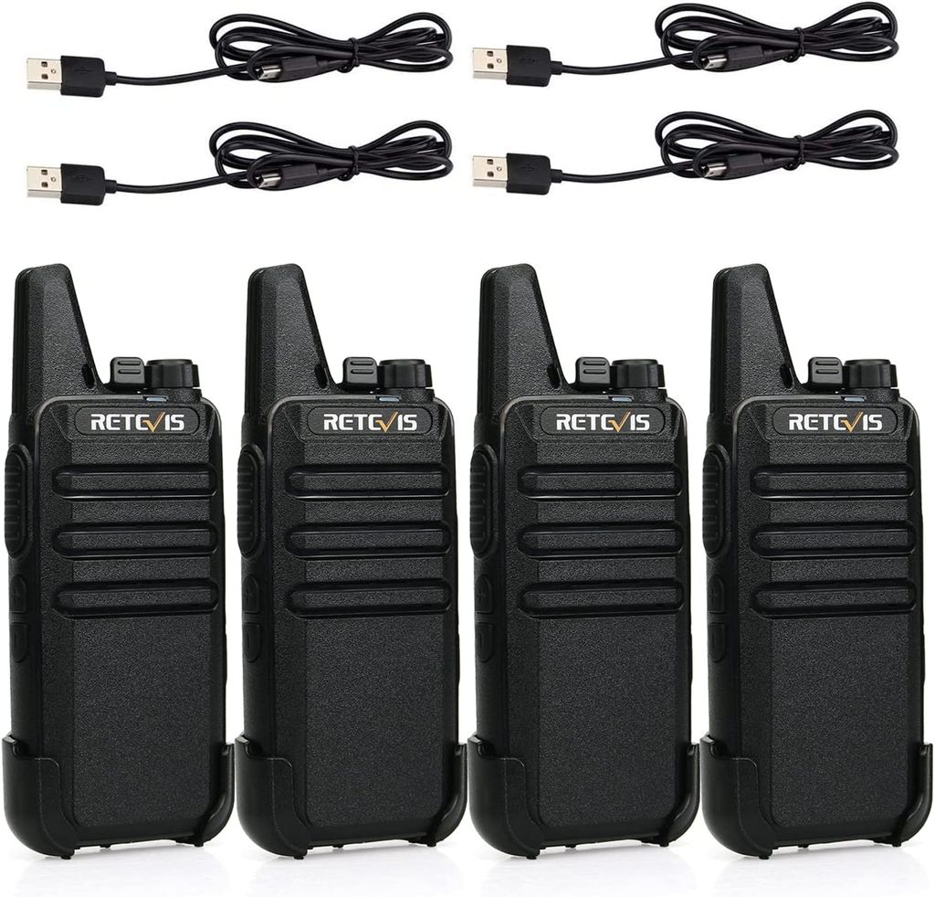 Retevis RT622 Walkie Talkie, 4er Mini Funkgeräte, PMR446 Produktbild 