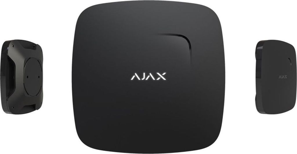 Ajax FireProtect Plus Rauchmelder mit Kohlenmonoxid Melder Schwarz (HAN 38106)