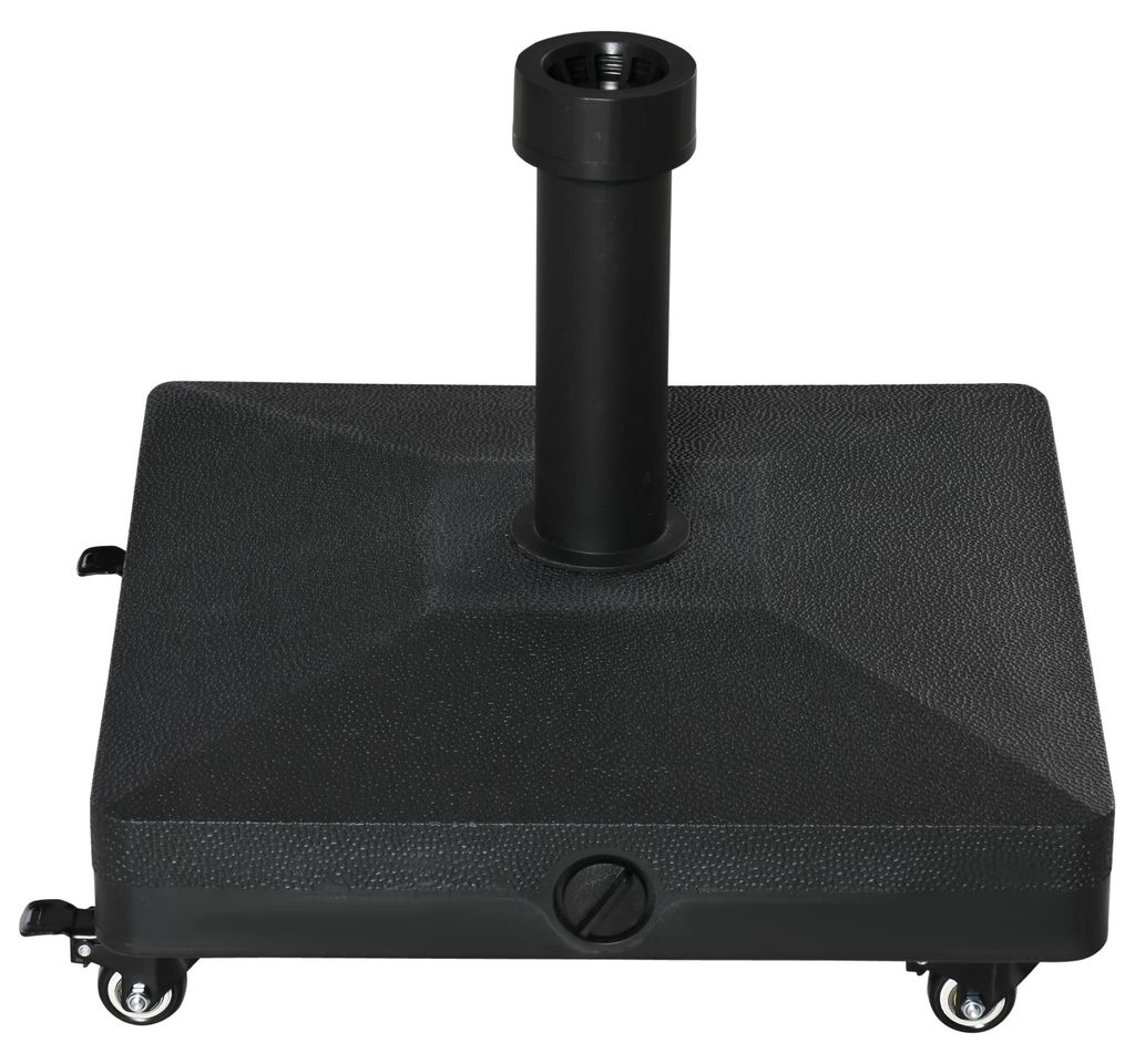 Outsunny Sonnenschirmständer mit Roller befüllbar bis 20 kg Produktbild 