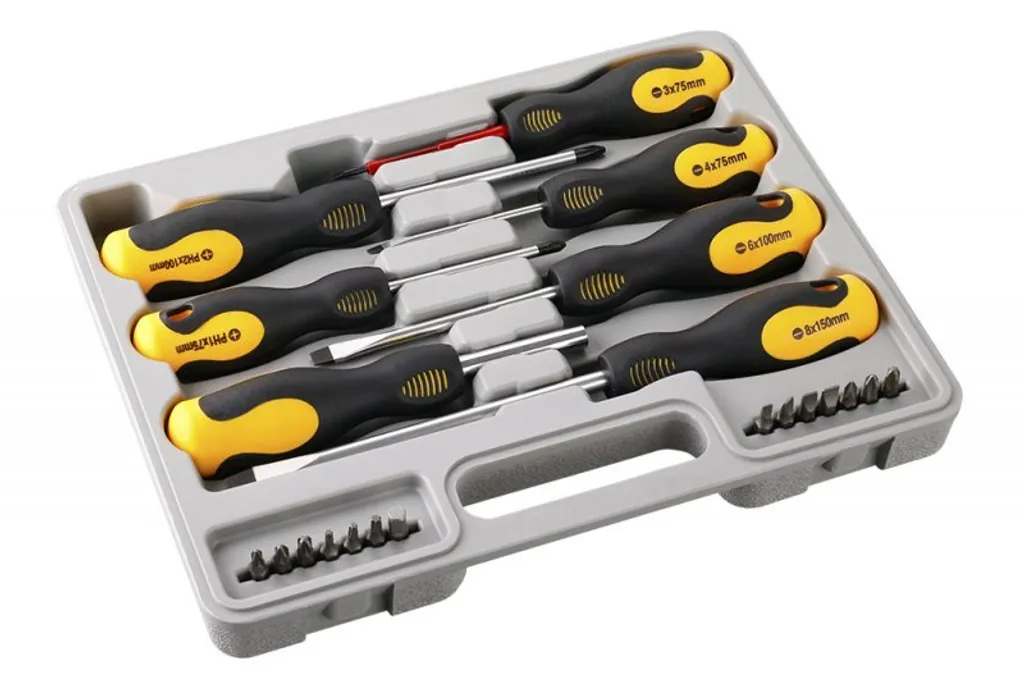 Set 21 Cacciaviti e Punte per Casa: Kit Universale Multiuso - 1