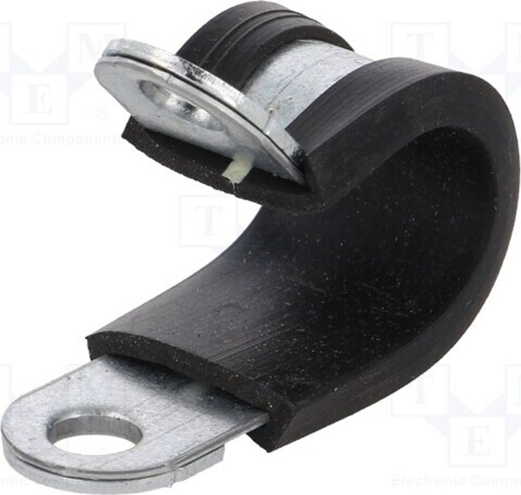 1x Schelle ØBündel: 12mm W: 12mm ØÖffn.Mont: 5,3mm 61825200 Schlauchschellen und