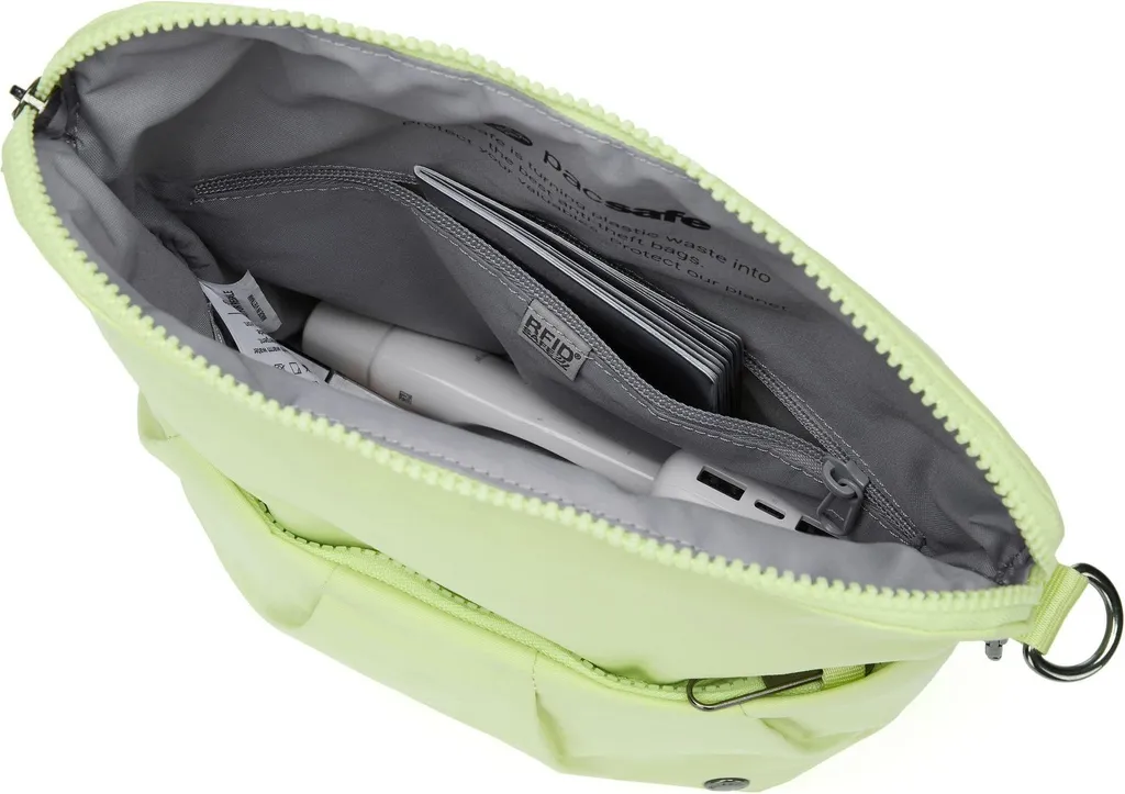 Sac antivol Citysafe CX convertible pour sécuriser vos objets Matcha