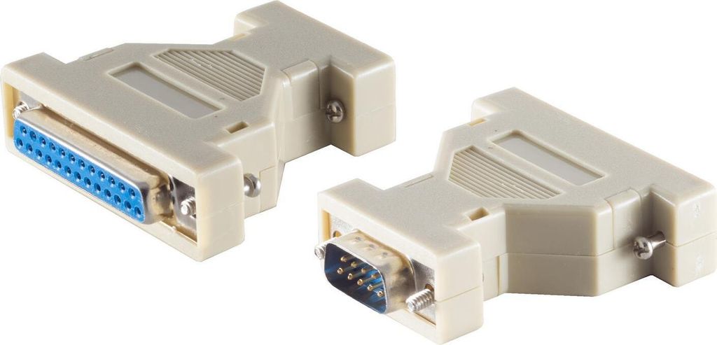 shiverpeaks BS78421 Kabeladapter D-sub 25-pin D-sub 9-pin Grau (BS78421)