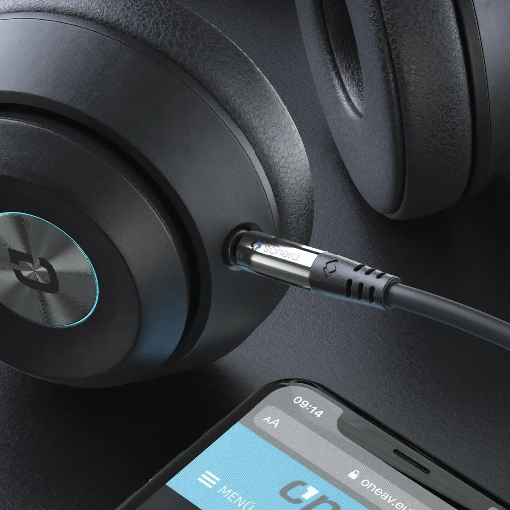 Sonero Cavo Audio Jack 3.5mm Maschio Maschio 3m - Alta Qualità 3 Metri