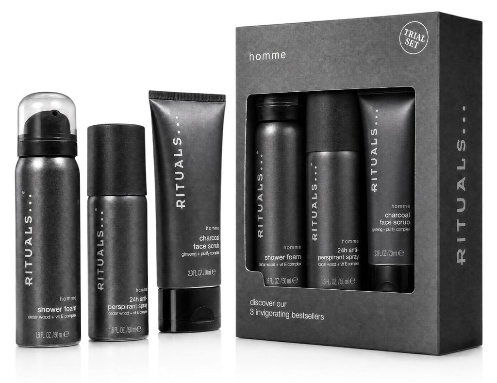 Rituals Homme Antiperspirant 50 ml + Duschschaum 50 ml + Produktbild 
