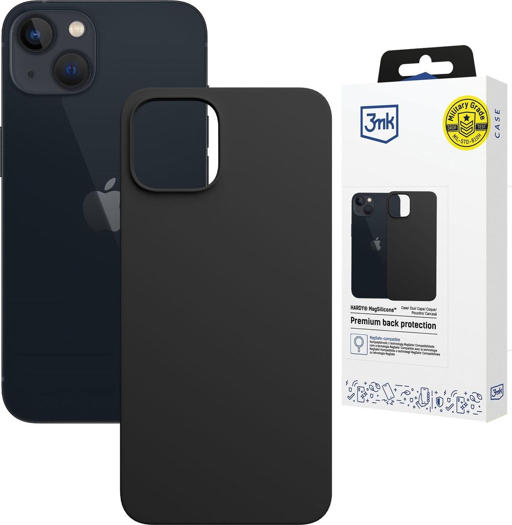 3MK Hardy MagSilicone Apple iPhone 14 Plus Graphit