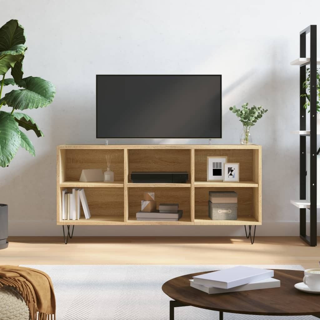 Maison Exclusive - TV-Schrank Sonoma-Eiche 103,5x30x50 cm Holzwerkstoff
