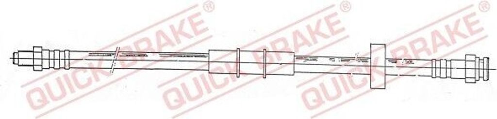 QUICK BRAKE 32.918 Brzdová hadice pro FIAT Panda hatchback Obrázek produktu 