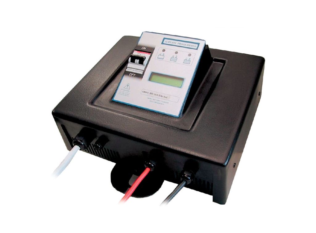 Q-Batteries energiesparendes Hochfrequenzladegerät CBHF4 24V 50A Nass by S.P.E. ohne Batteriestecker - Ladekennlinie : NUR Nass- und Gelbatterien ...