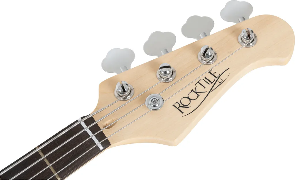 Basse Rocktile Pro JB-30PR finition Ashwood avec micros Single-Coil - 9