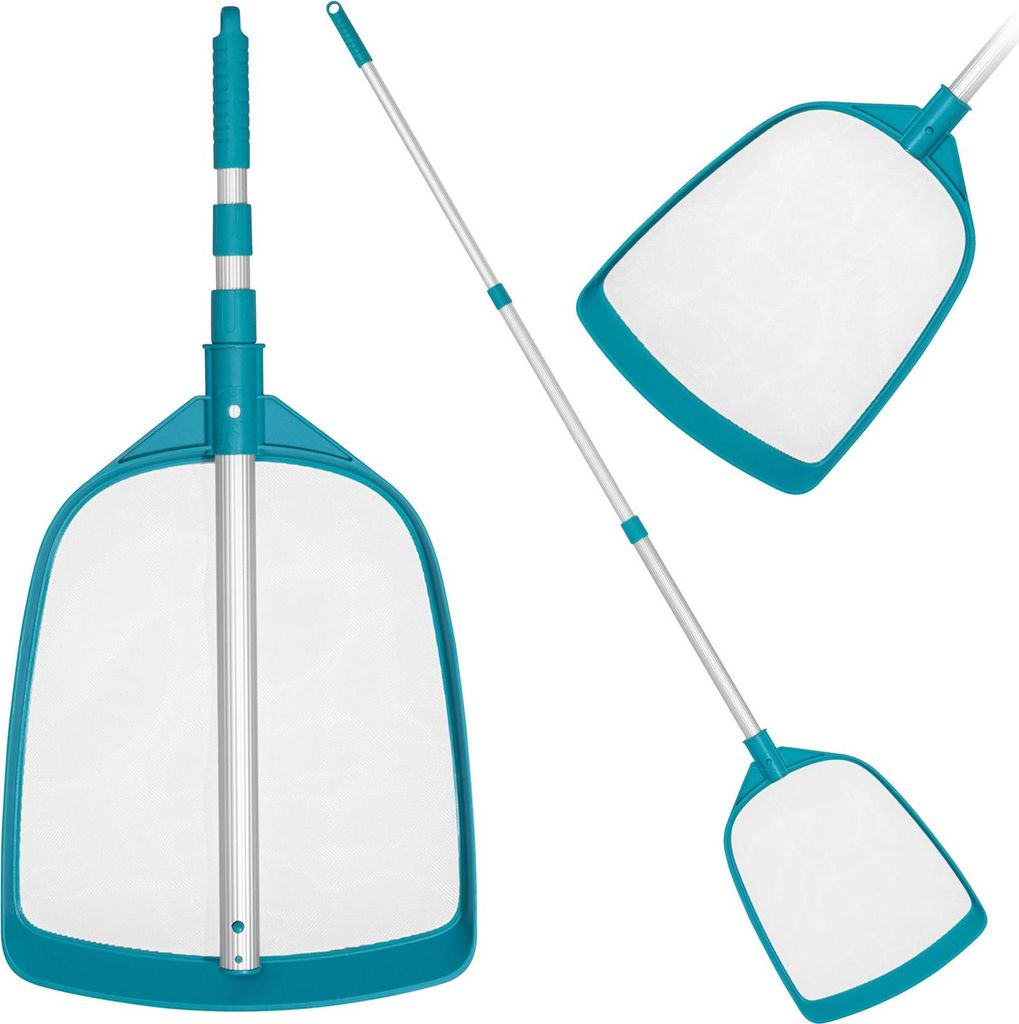 Bestway 58635, Pool-Handabschäumer, Blau, Edelstahl, Produktbild 