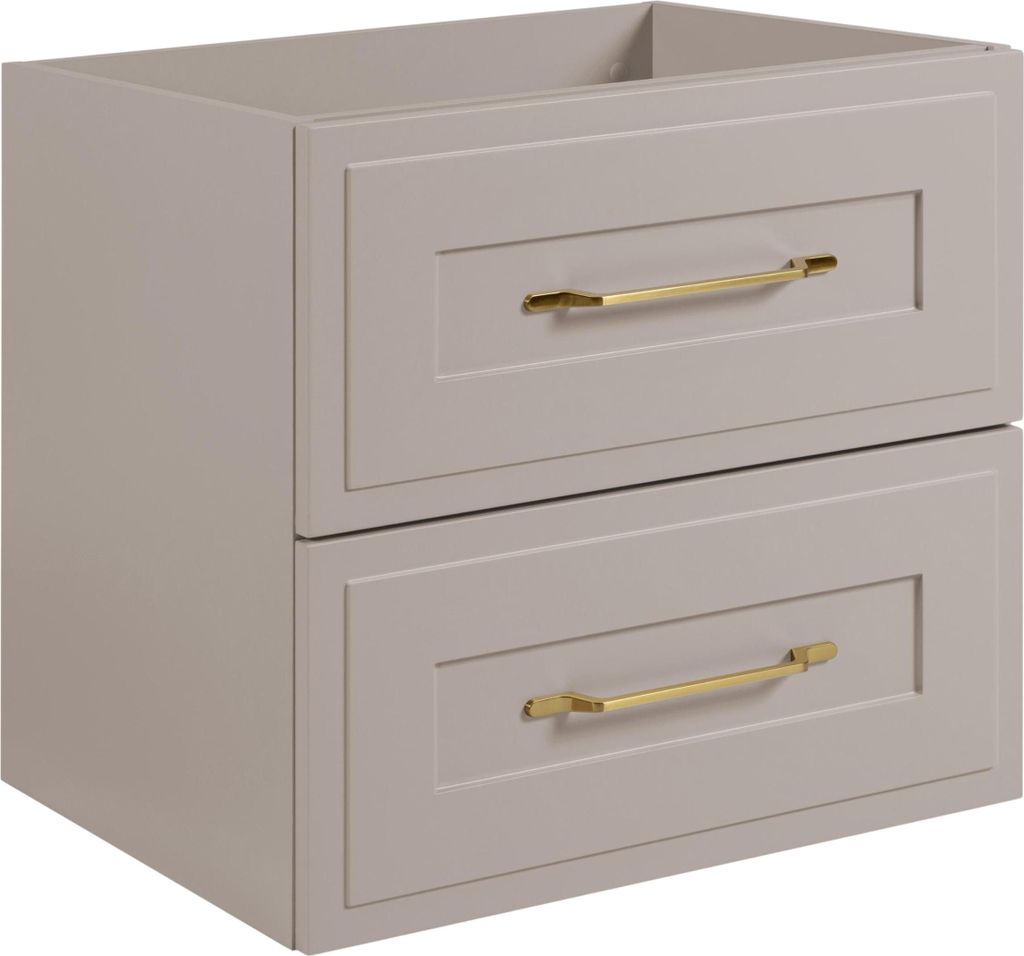 RODAN | Mobile da bagno - 60 cm - Beige opaco - Design Immagine del prodotto 