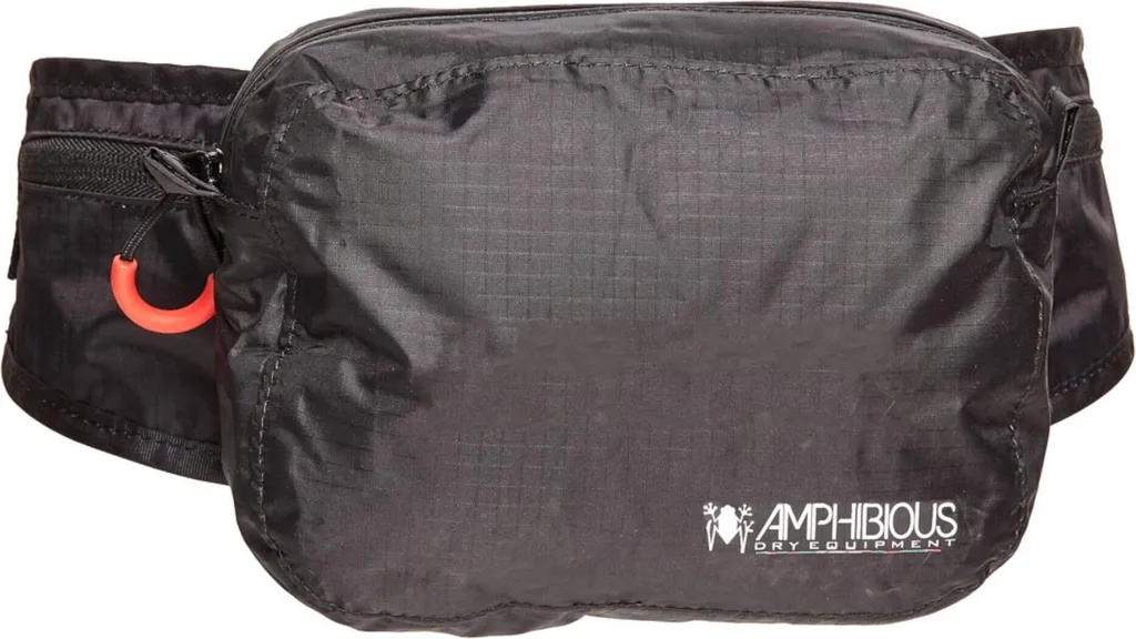 Sacoche de hanche étanche Amphibious X-Light Waist noire pour le sport